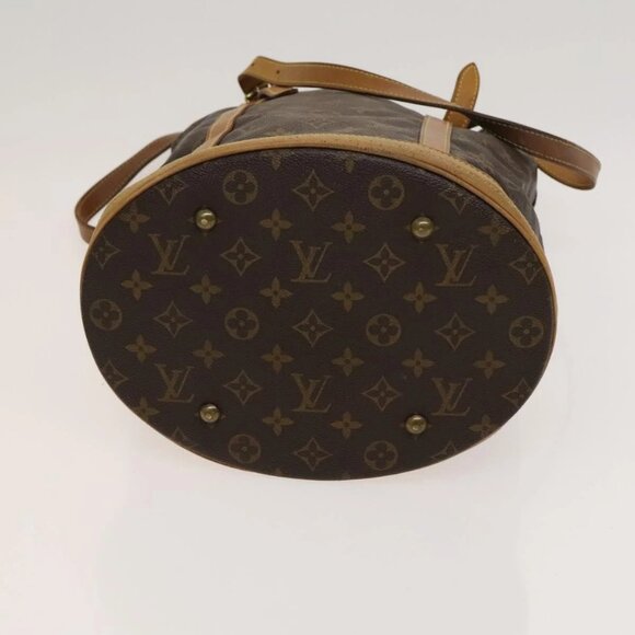 LOUIS VUITTON Monogram Bucket GM Shoulder Bag M42 - Picture 5 of 16